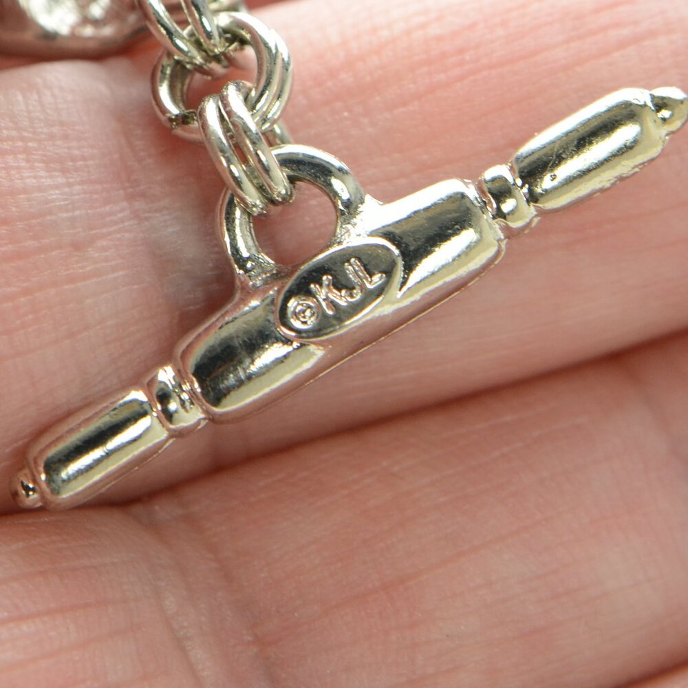 Kjl Kenneth Jay Lane Garden Flower Bracelet - image 5